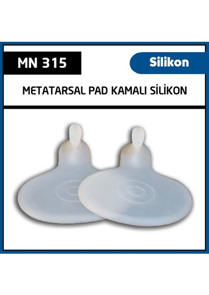 Silikon Metetarsal Ped Kamalı Çift Sağ-Sol
