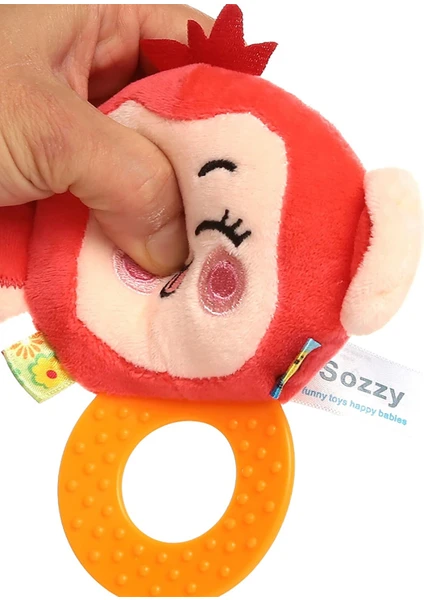 Sozzy Toys Çıngıraklı Dişlik Maymunum