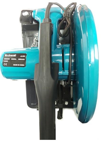 Profesyonel 2400W Bakır Sargılı 355 mm Metal Profil Kesme Makinası fırsatları