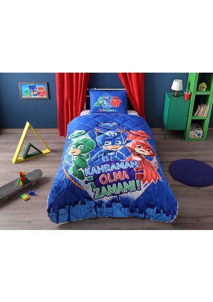 Taç Pj Masks Yorgan Seti