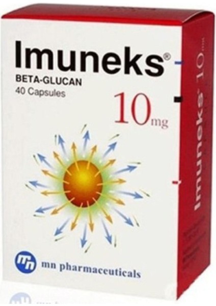 Farma Imuneks Beta-Glukan 10mg 40 Kapsül
