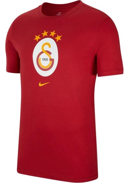 Gs M Nk Tee Evergreen Crest Erkek Kırmızı T-Shirt - CZ5642-628