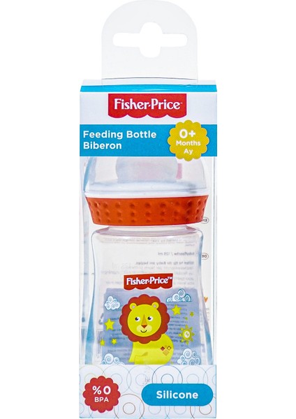 Fisher Price Geniş Ağız 250 ml Pp Biberon Kırmızı