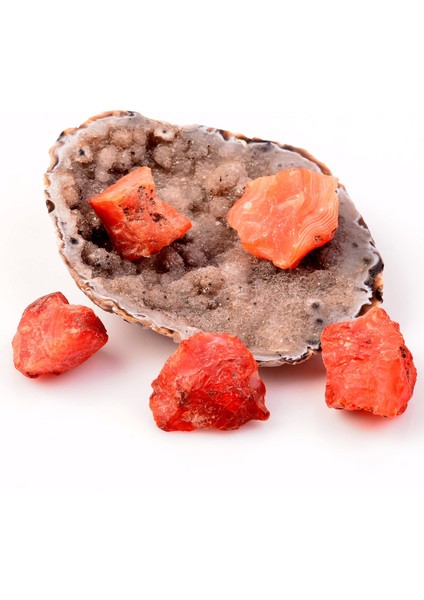 Karnelyan Akik Taşı Ham Kütle - Karneol Akik