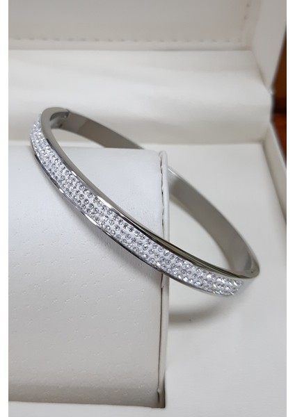 Swarovski Taşlı Çelik Bileklik PSB0088 fiyatları