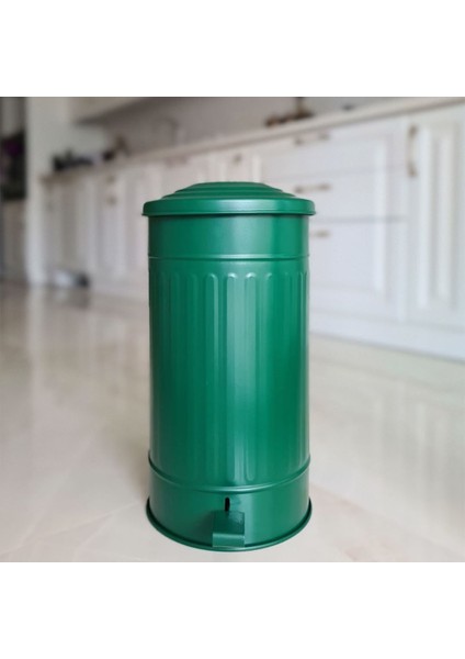 Çöp Kovası Mutfak 24 Lt - Koyu Yeşil