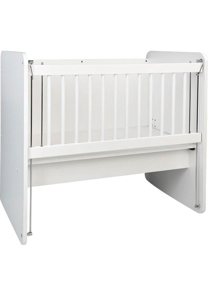 Babywhen Pratik Sallanır Anne Yanı Ahşap Beşik 60x120 cm