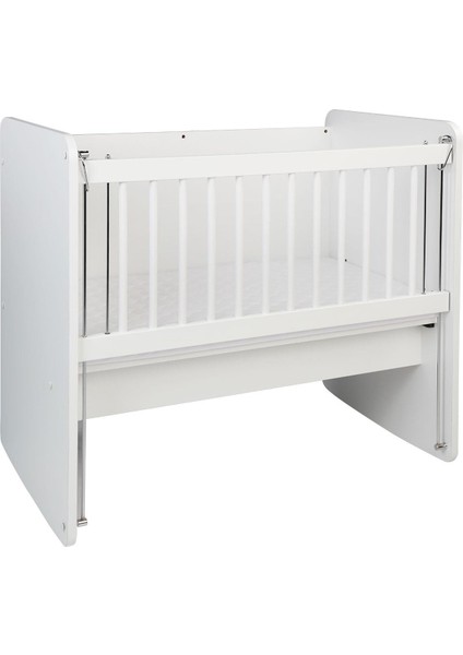 Babywhen Pratik Sallanır Anne Yanı Ahşap Beşik 60x120 cm