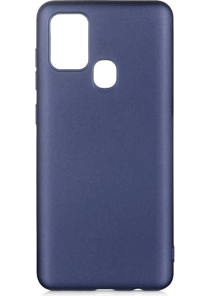 Galaxy A21S Kamera Çıkıntılı Mat Soft Esnek Silikon Kılıf