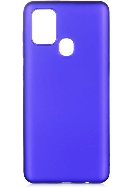 Galaxy A21S Kamera Çıkıntılı Mat Soft Esnek Silikon Kılıf