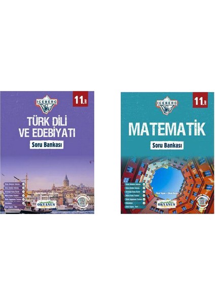 Okyanus Yayınlarıceberg 11. Sınıf Matematik Türk Dili ve Edebiyatı Soru Bankası