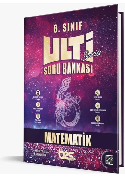 Bes yayınları Matematik Soru Bankası 6. Sınıf 2022