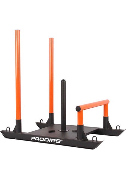 Crossfit Antrenman Fitness Itiş Çekiş Güç Kızağı Orange