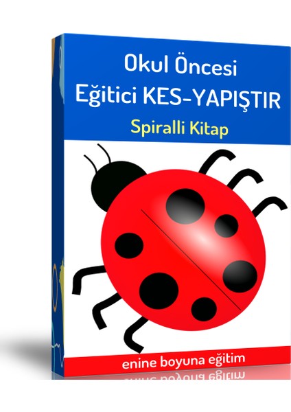 Okul Öncesi Eğitici Kes-Yapıştır Kitabı
