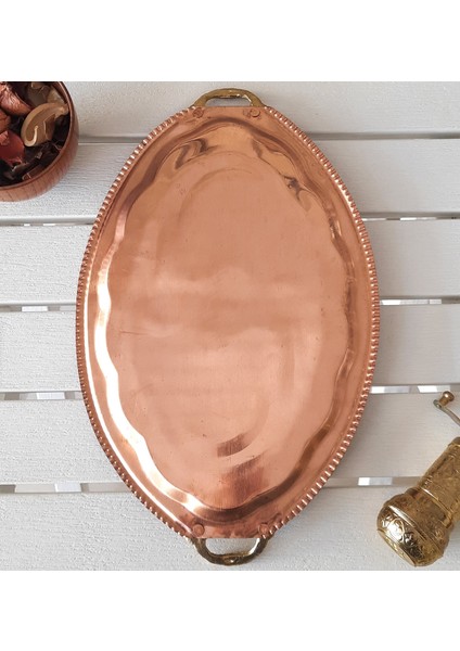 Bakır Tepsi, El Işlemesi Bakır Servis/sunum Tepsisi modelleri