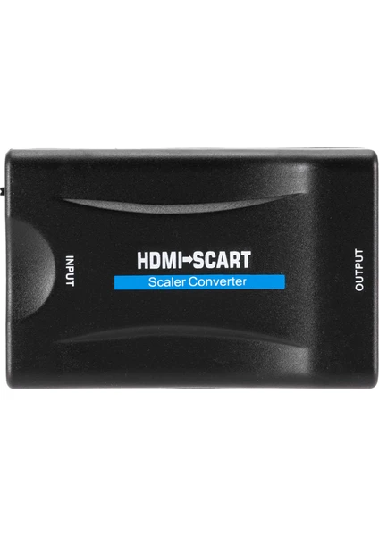 HDMI To Scart Dönüştürücü Adaptör Siyah - AL2620