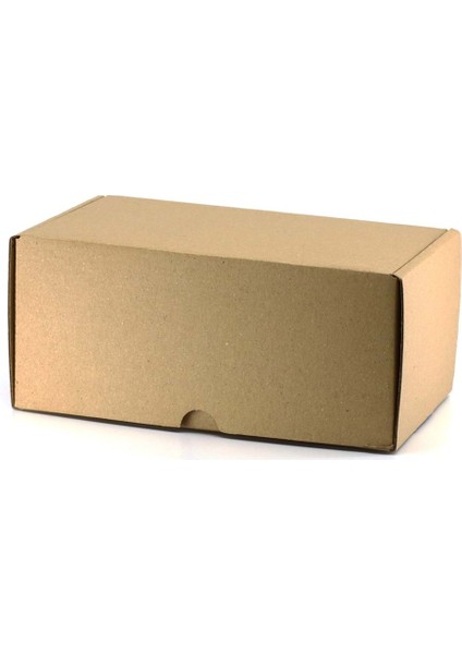 Kraft Paket Servis Kutusu Küçük 20 x 14 x 9 cm - 100'lü