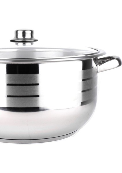 Cam Kapak Çelik Derin Tencere 30 x 20 cm fırsatları