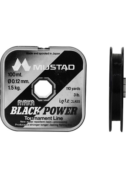 Ayaka Black Power Tournament L. 0,14MM 100M