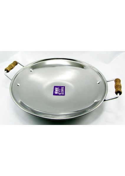 Maraş Mutfak Paslanmaz Çelik Tava Kavurma Gözleme Kamp Sacı