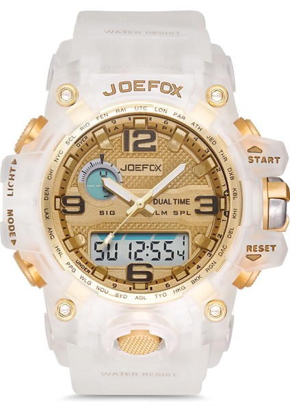 Erkek Kol Saati Dijital Analog Slikon Kordon 1374