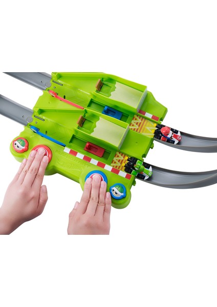 Mario Kart Motorlu Çılgın Dönüş Parkur Yarış Set GCP27 indirimleri