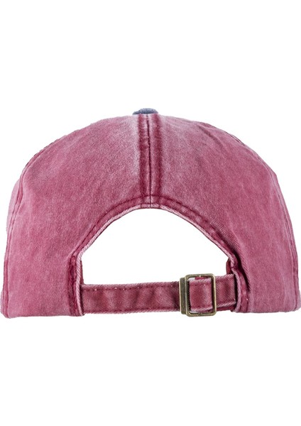 Jewel Shine Beyzbol Kep Erkek Kadın Şapka Eskitme Lacivert Bordo fırsatları