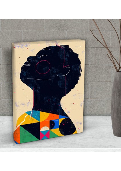 Gift Color Of Woman Tasarımlı Dekoratif Mini Kanvas Tablo fiyatları