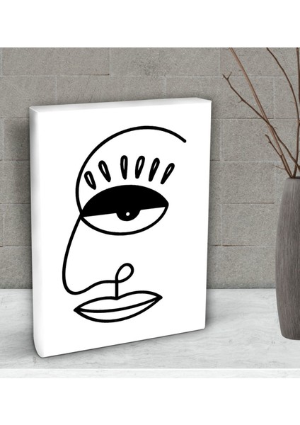 Gift Picasso Style Tasarımlı Dekoratif Mini Kanvas Tablo