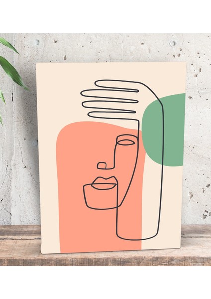 Gift Picasso Style Tasarımlı Dekoratif Mini Kanvas Tablo