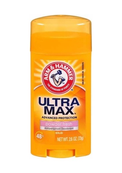 Arm & Hammer Ultra Max Powder Fresh Solid Antiperspirant Deodorant 73 gr