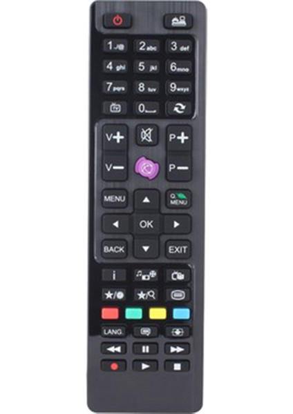Vestel LCD Regal Mor Tuşlu Tv Kumandası