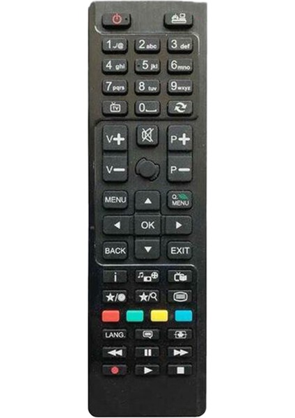 Vestel LCD Hı-Level (Siyah Tuşlu) Tv Kumandası