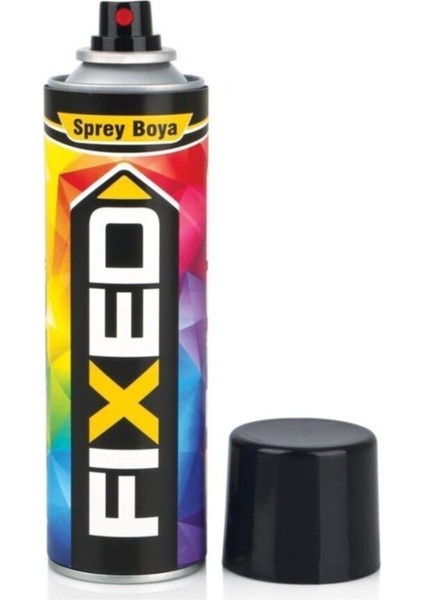 Sprey Boya Sgs Fixed Metalik Gri 400 ml