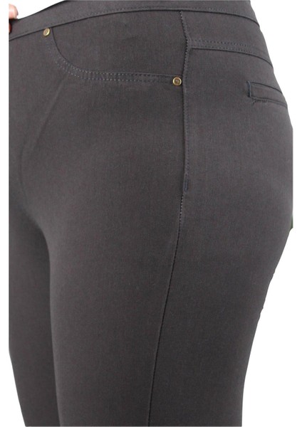 Fierte Kadın Büyük Beden Pantolon RG1369P Kanvas Yüksek Bel Dar Paça Pamuk Kiremit Bordo Haki Siyah Yeşil Lacivert Antrasit Vizon Beyaz Ekru Gri Kahverengi Saks Mavi Bej Fuşya indirimleri