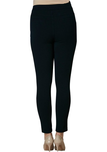 Fierte Kadın Büyük Beden Pantolon RG1369P Kanvas Yüksek Bel Dar Paça Pamuk Kiremit Bordo Haki Siyah Yeşil Lacivert Antrasit Vizon Beyaz Ekru Gri Kahverengi Saks Mavi Bej Fuşya modelleri