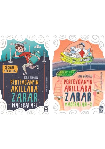 Pertevcan'ın Akıllara Zarar Maceraları 2 Kitap Set - Esra Ağaoğlu