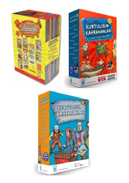 Kurtuluşun Kahramanları 30 Kitap Set - Ismail Bilgin