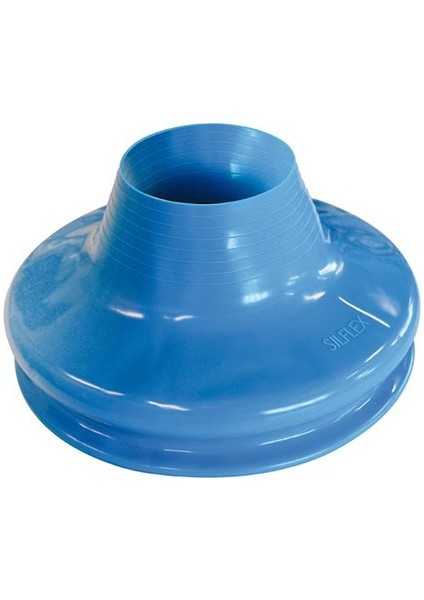 Sı Tech Kuru Elbise Boyun Seal Silicone Mavi