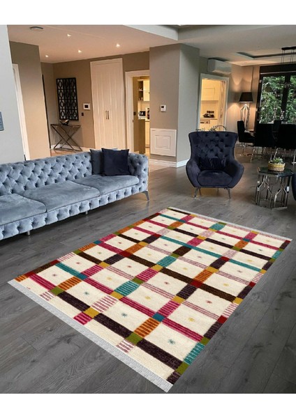 Decoser Nova 4003 Renkli Kaymaz Yıkanabilir Kilim fiyatları
