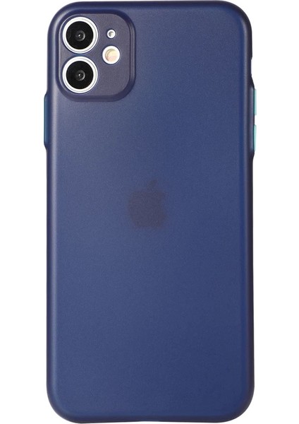 Apple iPhone 11 Kılıf Ultra Ince Pp Kapak Lacivert
