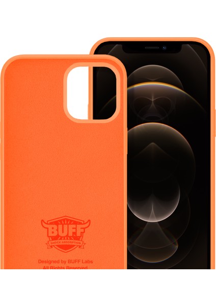 Buff iPhone 12 Pro Max Rubber Fit Kılıf Dark Green modelleri