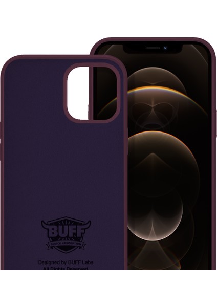 Buff iPhone 12 Pro Max Rubber Fit Kılıf Dark Green modelleri