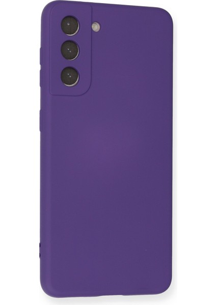 Samsung Galaxy S21 Kılıf Nano Içi Kadife Silikon - Mor fiyatları