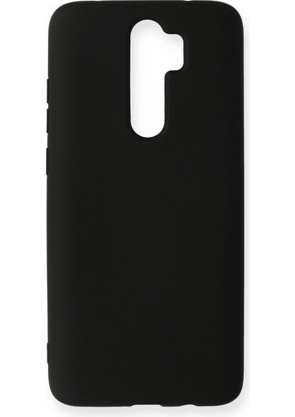 Xiaomi Redmi Note 8 Pro Kılıf Nano Içi Kadife Silikon - Siyah