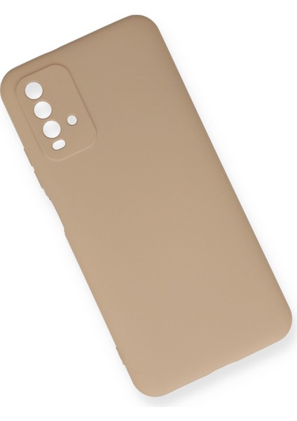 Xiaomi Redmi Note 9 4g Kılıf Nano Içi Kadife Silikon - Bej fiyatları