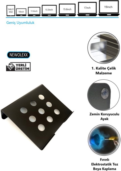 Laptop Standı Notebook Soğutucu Ipad/tablet Standı Macbook Standı