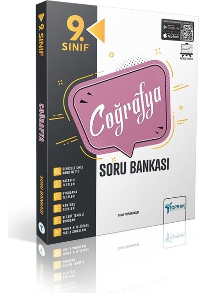 Toprak Yayıncılık 9. Sınıf Coğrafya Soru Bankası (4 Fasikül)