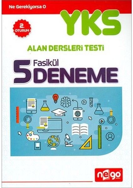 Nego Yks 2.oturum Alan Dersleri Testi 5 Deneme