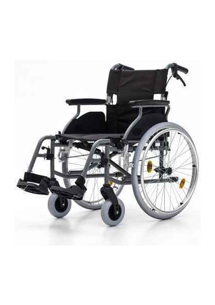 DM-317 Gri Manuel Tekerlekli Sandalye